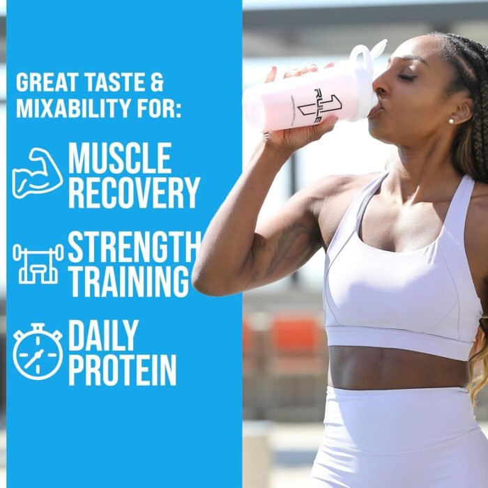 Rule 1 Whey Protein – 24g Fast-Acting Protein from All-Whey Sources with Naturally Occurring EAAs & BCAAs for Workout Recovery or Anytime Use (5 Pounds*, Chocolate Fudge) - Image 7