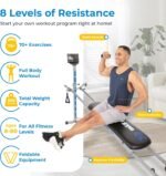 Total Gym APEX Versatile Indoor Home Gym Workout Total Body Strength Training Fitness Equipment - Image 3