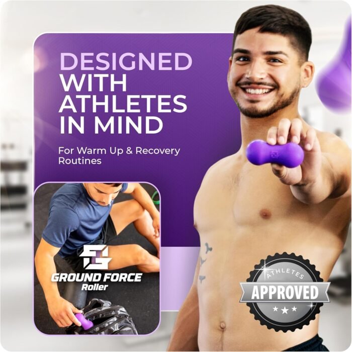 Ground Force Foot Roller - Travel Foot Massager for Plantar Fasciitis,Foot Pain, Arch,Heel & Neuropathy Relief Massage Ball. - Image 9