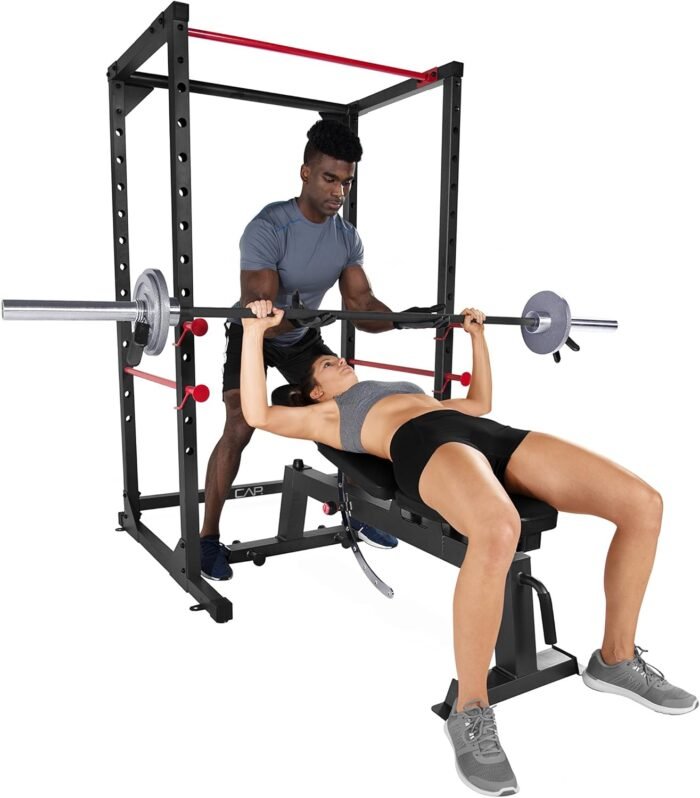 CAP Barbell Full Cage Power Rack Color Series | 6' or 7' Options - Image 8