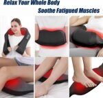 Shiatsu Neck and Back Massager with Heat, Electric Deep Tissue Kneading Neck and Shoulder Massage, Best Gifts for Women Men Mom Dad Mothers Fathers Day Birthday Gift (NOT Cordless) - Image 5