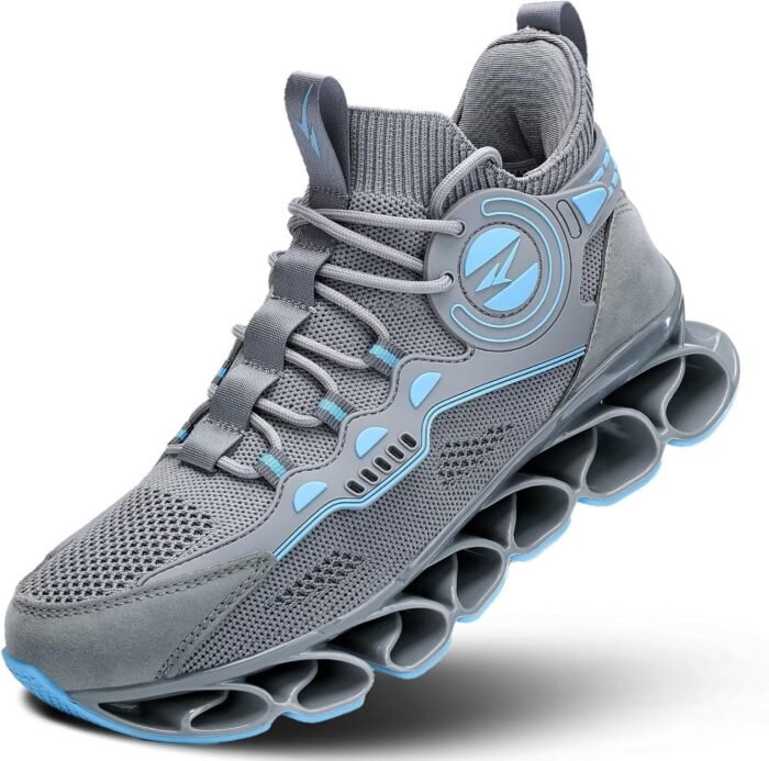 Men's Running Shoes Fashion Sneakers Breathable Blade Non Slip Walking Shoes Gym Sport Trainer Athletic - Image 2