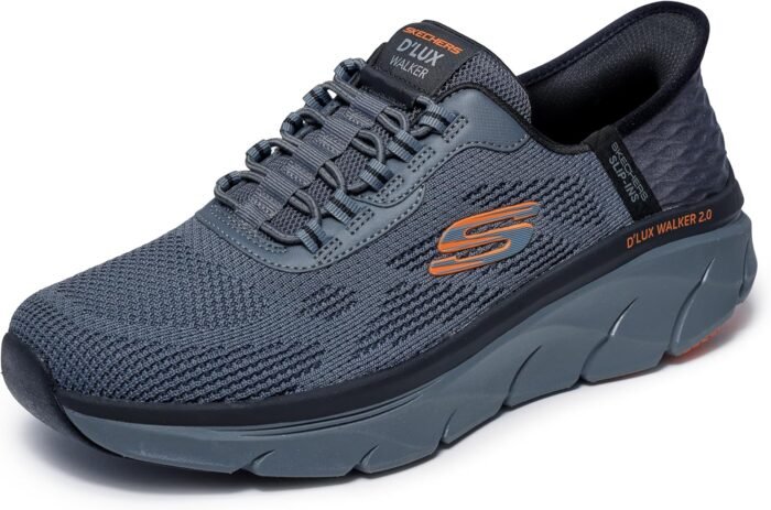 Skechers Men's, Slip-ins Relaxed Fit: D'Lux Walker 2.0 - Rezinate Sneaker - Image 2