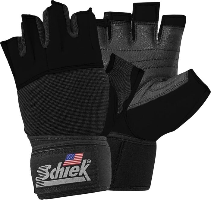 Schiek Sports 530 Platinum Lifting Gloves with Gel Pad - Amara Leather Weightlifting Gloves for Women and Men - Image 8