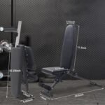 Adjustable Weight Bench 800Lbs Capacity - 4X Stability Vs Standard Benches, FID Incline Decline Bench for Full Body Training, Home Gym & Lifting - Image 3