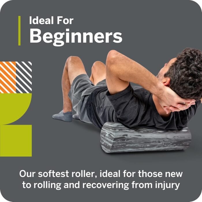 TriggerPoint Foundation Roller - Premium EVA Foam Muscle Recovery and Flexibility Roller, Soft Compression for Injury Prevention, Travel-Friendly, Ideal for Athletes - Image 3