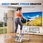 MERACH Stair Stepper for Home Gym Exercise, New Version Vertical Climber Machine for Full-Body Workout, Compact Folding Cardio Exercise Climber with Extended Step Range, Adjustable Handlebar & Pedals - Image 7