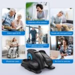 MERACH Under Desk Elliptical Machine, Elliptical Leg Exerciser As Seen On TV for Seniors Adults Fully Assembled, Elliptical Exercise Machine Portable Electric Pedal with Remote Control&12 Auto Mode - Image 7
