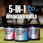 ZOA+ Zero Sugar Pre Workout Powder, Cherry Lime - NSF Certified for Sport with Electrolytes, Creatine, Beta Alanine, Ginkgo Biloba, 200mg Caffeine - 25 Servings - Image 3
