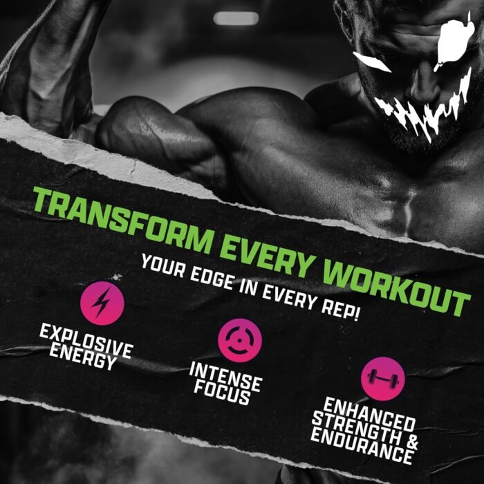 Outrage Ultra HIGH STIM Pre-Workout Powder for Men | 400mg Caffeine, L-Citrulline, Beta-Alanine, Creatine | Extreme Energy, Focus, Strength & Endurance (30 Servings, Strawberry Watermelon) - Image 6