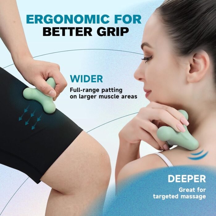 Trigger Point Therapy Massage Ball for Myofascial Release Plantar Fasciitis Relief Yoga Deep Tissue Release Muscle Soreness Massage Tool Pressure Point Balls with 4 Leg for Back & Shoulder - Image 4
