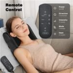 Back Massager with Heat, Percussion & Shiatsu 2-in-1 Massager for Lower Back Pain Relief, 3D Deep Tissue Kneading Massage Pillow for Back, Waist, Leg, Foot Relax, Gifts for Women Men - Image 4