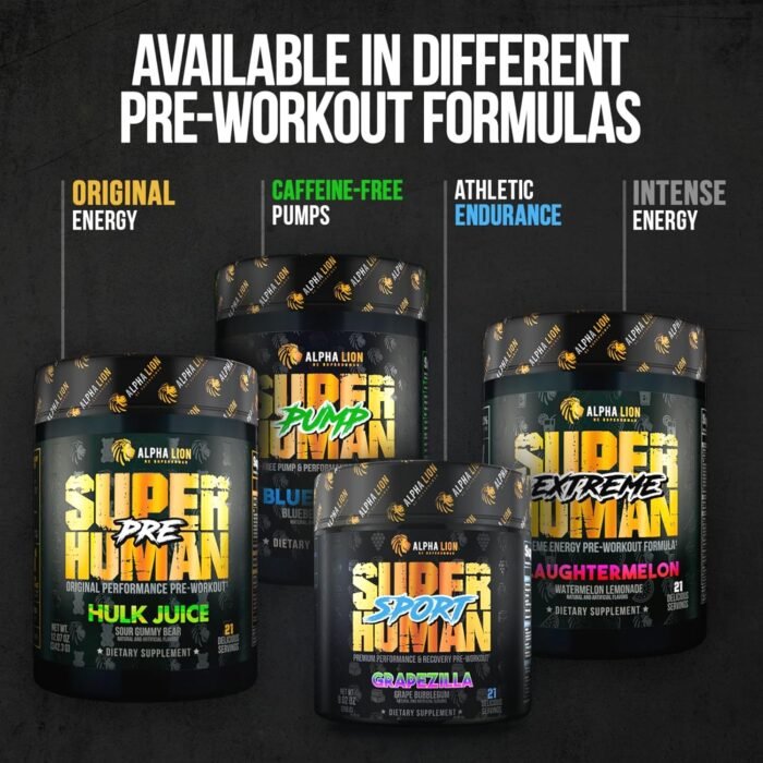 ALPHA LION Superhuman Burn – 2 in 1 Metabolism Booster Pre Workout and Thermogenic Fat Burner for Men – Appetite Suppressant and Weight Loss Supplement (21 Servings, Sweet Black Cherry Flavor) - Image 9