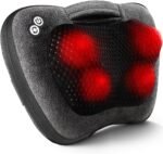VIKTOR JURGEN Back Massager, Neck Massager with Heat, Massage Pillow Gifts for Men & Women, Electric Shiatsu Back Massager, Deep Kneading Shoulder Massager for Full Body Muscle,Massage at Home, Car - Image 2