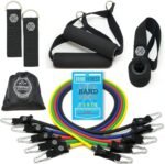 Resistance Bands Set for Men, Women, Exercise & Workout. Fitness Bands for Leg & Bicep Work. Workout Bands for Working Out. Stretch Bands for Physical Therapy. Strength Bands. Elastic Weight Training. - Image 2