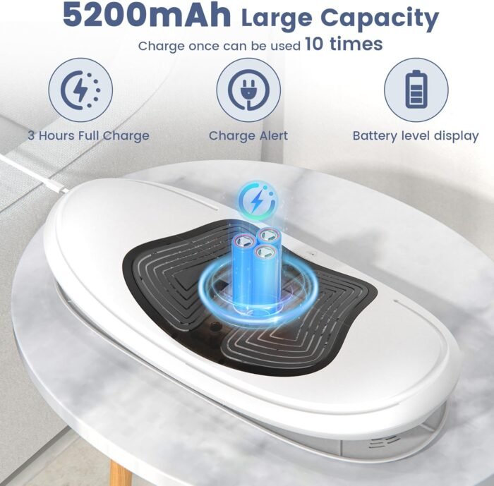 Electric Back Stretcher for Lower Back Pain Relief, 4 in 1 Lower Back Massager with Lumbar Traction, Massager, Heating, Vibration - Image 8