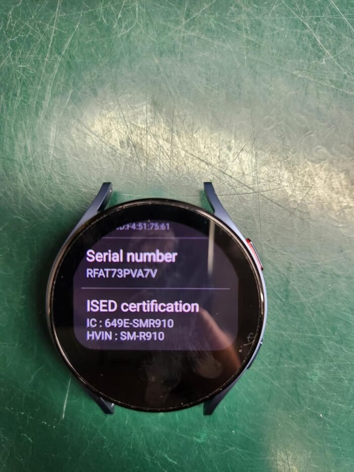 SAMSUNG Galaxy Watch 5 44mm Bluetooth Smartwatch w/Body, Health, Fitness and Sleep Tracker, Sapphire Crystal Glass, Enhanced GPS Tracking, US Version, Silver Bezel w/White Band (Renewed) - Image 8