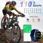 Smart Watch (Answer/Make Call), 2025 New Smartwatch for Men/Women, 1.96" Fitness Watch with 112 Sport Mode/Pedometer/Calories/Sleep/Heart Rate Monitor, IP68 Waterproof Fitness Tracker for Android iOS - Image 7