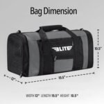 Elite Sports Boxing Gym Duffle Bag for MMA, BJJ, Jiu Jitsu gear,Duffel Athletic Gym Boxing Bag - Image 6