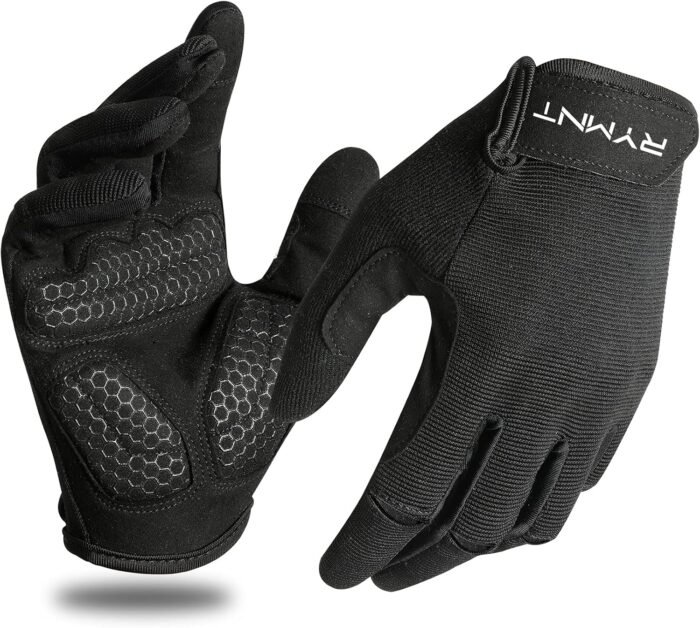 Full Fingers Workout Gloves for Women & Men - Gym Gloves with Extra Grip Foam Padding & Anti-Slip for Fitness, Training & Cycling - Image 2