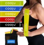 Mini Resistance Loop Bands – Set of 5 Stretching Training Bands for Home Workout, Fitness, Gym, Physical Therapy, Exercise, Yoga, Pilates for Women and Men – with Special Carry Bag - Image 2