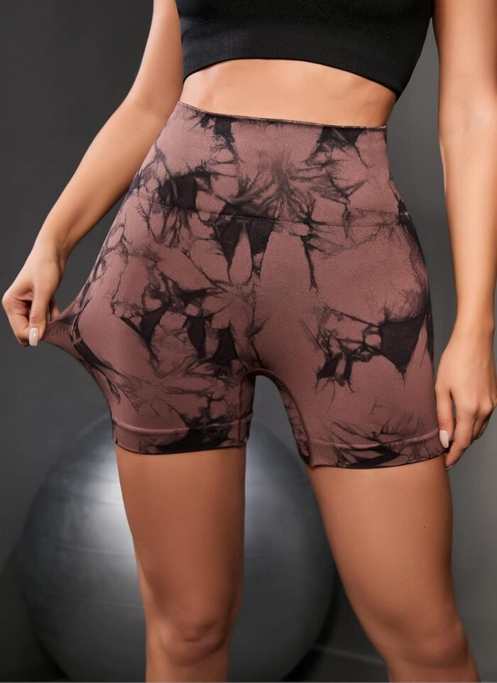 OVESPORT Workout Shorts for Women Scrunch Butt Lifting High Waisted Yoga Gym Seamless Booty Biker Shorts - Image 5