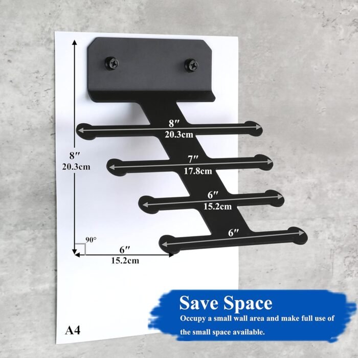 Resistance Rack Band Storage Hanger Gym Equipment Organizer Pull Up Bands Jump Ropes, Storage Rack for Home Gym - Image 5