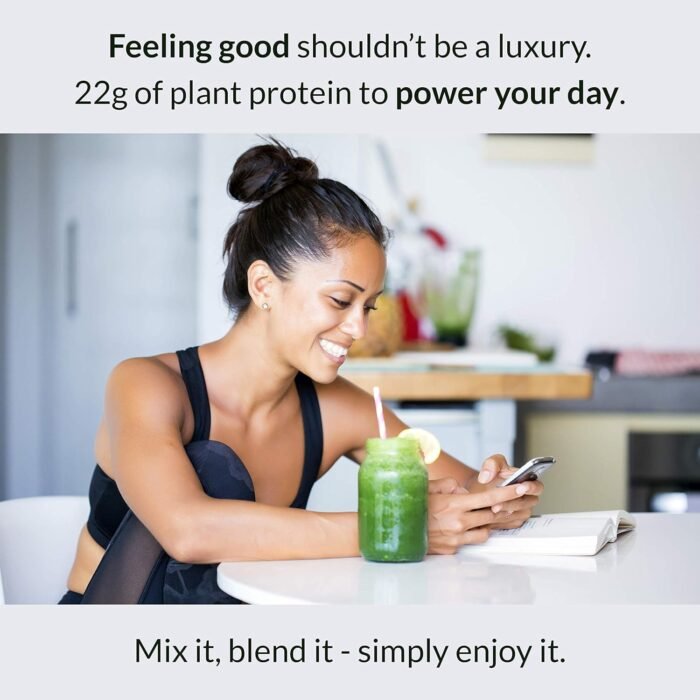 Alaya Naturals Organic Plant Based Protein Powder - Vegan Protein Powder with Pea Protein, Hemp Protein, & Spirulina - Non-GMO, USDA Organic, Vanilla - Image 6