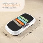 Lifepro Waver Vibration Plate Exercise Machine – High-Intensity Vibration for Muscle Activation, Full-Body Workout Vibrating Platform with Loop Bands, Fitness Equipment for Strength Toning & Fat Loss - Image 7