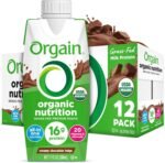 Orgain Organic Nutritional Protein Shake, Creamy Chocolate Fudge - 16g Grass Fed Whey Protein, Meal Replacement, 20 Vitamins & Minerals, Fruits & Vegetables, Gluten Free, Non-GMO, 11 Fl Oz (12 Pack) - Image 2