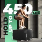 Yes4All 3 in 1 Non-Slip Wooden Plyo Box, Step Up Box for Workout, Plyometric Jump Box for Skipping, Jumping, Lunges, Squats, Dips - Image 6