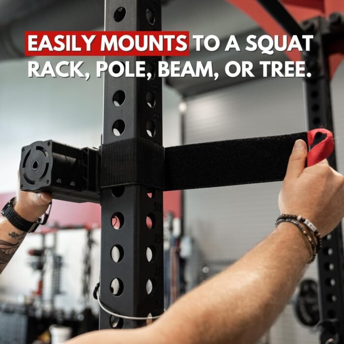 Ancore Pro: Home Gym Cable Machine | Portable Workout System for Strength Training | Comes with Mount for a Squat Rack or Pole | Full-Body Workout | Used by 100+ Pro Teams - Image 4