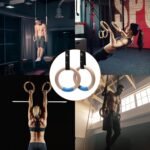 PACEARTH Gymnastics Rings Wooden Olympic Rings 1500/1000lbs with Adjustable Cam Buckle 14.76ft/9ft Long Straps with Scale Non-Slip Gym Rings for Home Gym Full Body Workout - Image 10