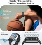 Fitness Tracker, Health Smart Watches for Women Men with 24/7 Heart Rate/Blood Pressure/Blood Oxygen Monitor, Sleep Tracker, Calories & Pedometer, IP68 Waterproof Activity Trackers for Android&iPhone - Image 7