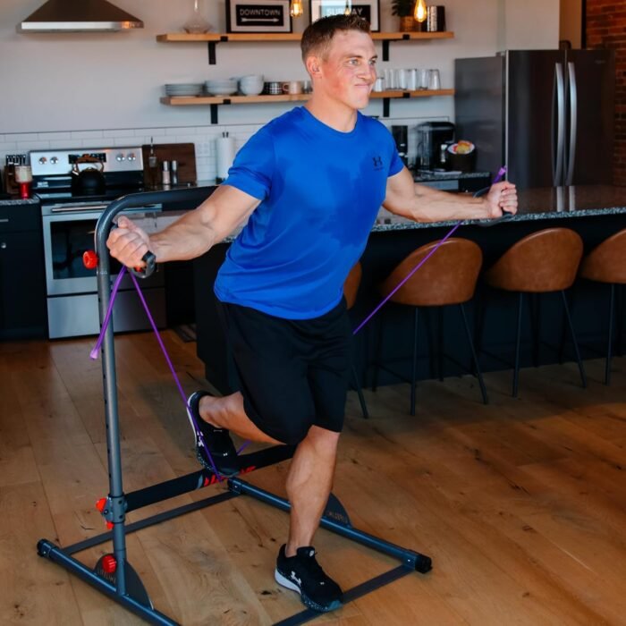 Lifeline 5' Resistance Cable for Low Impact Strength Training and Greater Muscle Activation - Image 7