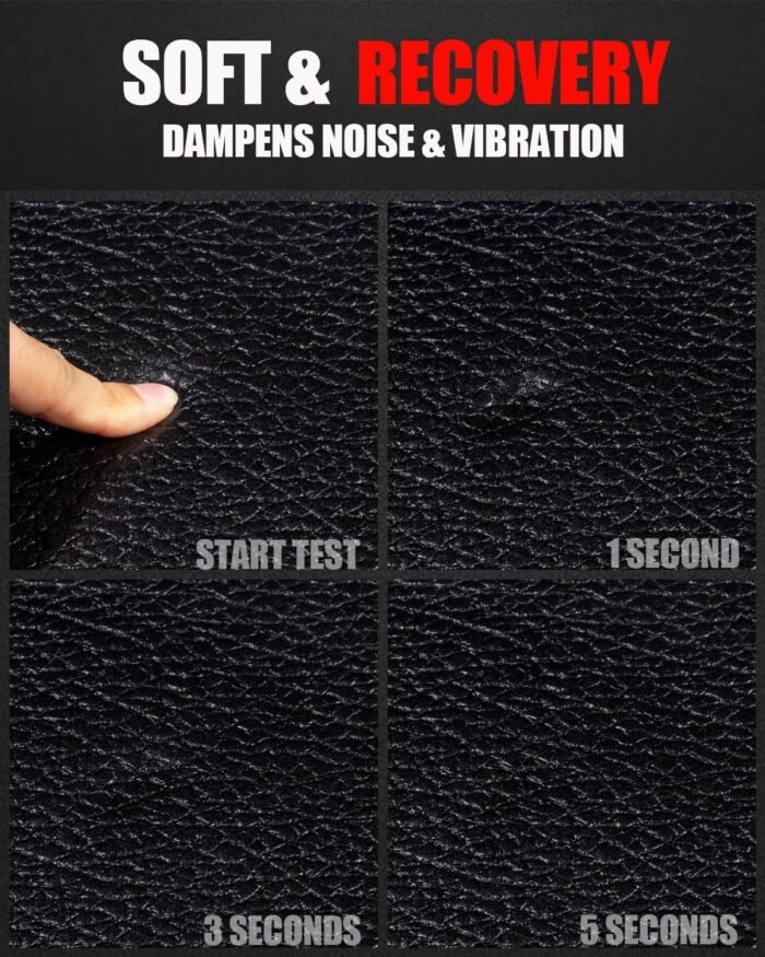 Bike Mat Compatible with Peloton Bike,Elliptical,Treadmill Mat, 6mm Thick, Under Exercise Bike Trainer Pad for Indoor Stationary Spin Bike Gym Equipment Hardwood Floor Carpet Protector - Image 7