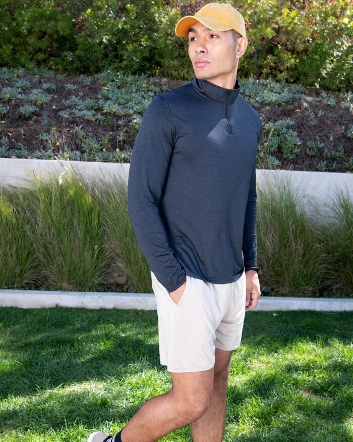 Real Essentials 5 Pack: Men's 5" Inseam Dry-Fit Running Workout Shorts - Pockets & Drawstring (Available in Big & Tall) - Image 5