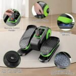 ANCHEER Under Desk Elliptical Machine, Ellipse Leg Exerciser for Seniors with 12 Adjustable Speeds, Quiet & Portable Electric Seated Pedal Exerciser with Remote Control - Image 8