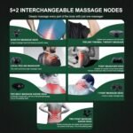 MEGAWISE Handheld Back Massager | Deep Tissue Percussion Relief for Back, Neck, Shoulders, Waist Legs, Full Body for Improved Blood Circulation and Fatigue Relief (Pearl White 6Ft Corded) - Image 4