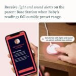 Owlet Dream Sock® - FDA-Cleared Smart Baby Monitor - Track Live Pulse (Heart) Rate, Oxygen in Infants - Receive Notifications - Image 4