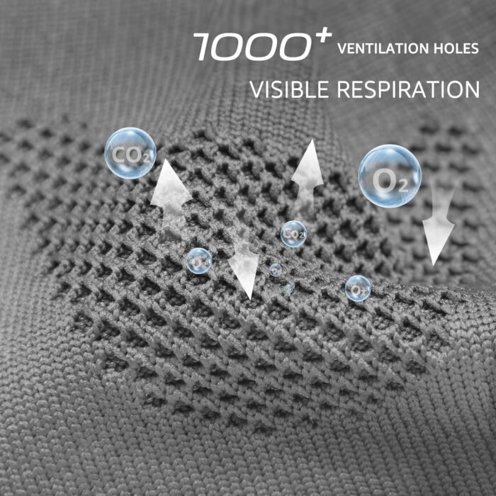STQ Tennis Shoes Womens Sneakers Breathable Mesh Walking Shoes Arch Support Orthopedic Athletic Workout Gym Running Shoe for Travel Jogging Sports Cross Training - Image 7