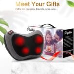 Papillon Shiatsu Back and Neck Massager with Heat, Deep Tissue Kneading,Electric Massage Pillow for Back,Shoulders,Legs,Foot,Body Muscle Pain Relief,Use at Home,Car,Office - Image 8