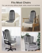 COMFIER Shiatsu Back Massager with Heat,Massage Chair Pad for Back Relief deep,Heated seat Cushion,Chair Massager for Neck,Hip with Kneading & Vibration,Home Office,Gifts for Women Men,Dad,Mom - Image 8