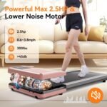 Walking Pad Treadmill, Smart Walking Pads, 2.5HP Under Desk Treadmill for Home Office Use, Remote Control & App-Enabled, No Assembly Required - Image 3