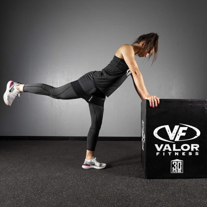 Valor Fitness Hip Bands - Fabric Resistance Glute Training Set, 3- Tension Level for Leg and Hip Mobility -Travel Bag Included - Image 6