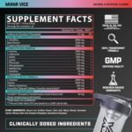 Nutrex Research Outlift Clinical | Clinically Dosed Pre Workout Powder with Creatine, 8G Citrulline, EAA | Energy, Performance, Pump Preworkout | Pineapple and Coconut | (22 Servings, Miami Vice) - Image 4