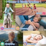 Kids Smart Watch Boys with Fitness & Sleep Tracker, Waterproof Smart Watch for Kids Age 5-12, Sport Modes Heart Rate SOS Button HD Camera DIY Dial Games Music Recorder, NO APP/Phone, Boys Gifts Toys - Image 7