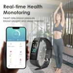 Fitness Tracker for Men and Women,Fitness Watch Waterproof with Activity Tracker and Sleep Monitor,Smart Watch for Android and iOS Phones - Image 5