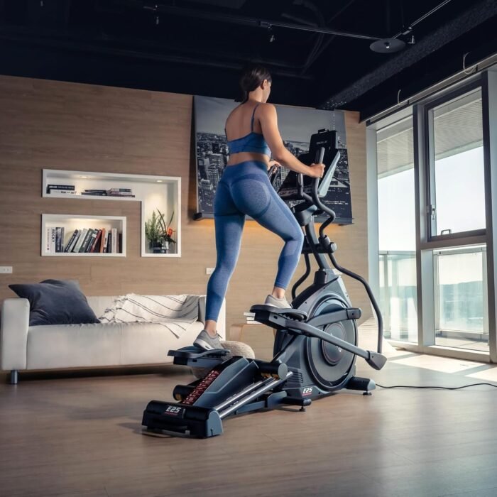 SOLE Fitness Elliptical Exercise Machines, Models E25, E35, E95, E95S, E98, Elliptical Machines for Home Use, Home Exercise Equipment for Cardio Training, Work from Home Fitness Stepper Machine - Image 3
