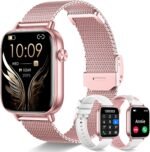 1.83'' Smart Watch for Women with Bluetooth Call (Answer/Dial), Activity Fitness Tracker with 100+ Sport Modes Heart Rate/Sleep Monitor Pedometer, Women Smartwatches Compatible Android Phone iPhone - Image 10
